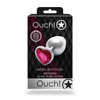 Ouch By Shots Heart Gem Butt Plug - Medium