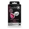 Ouch By Shots Heart Gem Butt Plug - Small