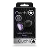 Ouch By Shots Heart Gem Butt Plug - Small
