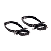 Ouch By Shots Shots Kneeling Thigh Cuff Set Juodas - Adjustable Restraint System