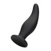 Ouch By Shots Shots Curve Silicone Intimate Plug with Suction Base Juodas
