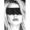 Ouch By Shots Ouch! Lace Eye Mask - Elegant Juodas Sensory Play Priedas