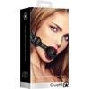 Ouch By Shots OUCH! Diamond Pattern Adjustable Breathable Ball Gag Neoprene Juodas