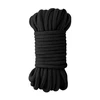Ouch By Shots OUCH! Japanese Rope 10m - Silky Soft Bondage Cord, Juodas