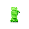 Ouch By Shots Ouch! Glow in the Dark Bondage Rope 5m - Luminous Žalias, Soft Touch