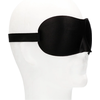 Ouch By Shots Ouch! Curvy Eye Mask Adjustable Soft Velvet Juodas Design