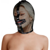 Ouch By Shots Ouch! Fishnet Mask Juodas - Adjustable PU Leather &amp; Mesh Design