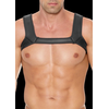 Ouch By Shots Ouch! Neoprene Chest Harness L/XL - Adjustable Juodas Straps