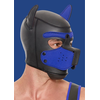 Ouch By Shots Mėlyna OUCH! Neoprene Puppy Mask Mėlyna - Adjustable Detachable Muzzle Hood