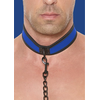Ouch By Shots OUCH! Adjustable Neoprene Collar with Detachable Leash Juodas