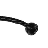 Ouch By Shots EasyToys PU Leather Whip Juodas 122cm with Knot Handle Detail