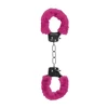 Ouch By Shots Rožinė Pleasure Handcuffs Furry Rožinė