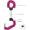 Ouch By Shots Rožinė Pleasure Handcuffs Furry Rožinė