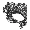 Ouch By Shots OUCH! Princess Royal Juodas Lace Mask - Lightweight lazerinis-Cut Design