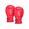 Ouch By Shots OUCH! Neoprene Adjustable Paw Gloves - Juodas, Universal Size