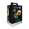 Ouch By Shots Ouch! Aliuminio Intimate Jewel Plug Medium - Sidabrinis, Gem Base