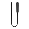 Ouch By Shots OUCH! Silicone Vibrating Extra Long Intimate Sounding Probe Juodas