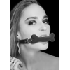 Ouch By Shots OUCH! Silicone Bone-Shaped Gag Adjustable Juodas High-Grade Material