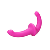 Ouch By Shots OUCH! Silicone Strapless Strap-On Violetinė 10-Speed Remote Control 12cm