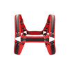 Ouch By Shots Kiotos Leather Bulldog Harness S/M - Adjustable Bonded Leather Chest Strap
