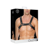 Ouch By Shots Ouch! Leather Bulldog Harness L/XL - Adjustable Straps &amp; Buckles