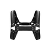 Ouch By Shots Ouch! Leather Bulldog Harness L/XL - Adjustable Straps &amp; Buckles