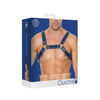 Ouch By Shots Ouch! Leather Bulldog Harness L/XL - Adjustable Bonded Leather Straps