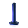 Ouch By Shots Ouch! Smooth Silicone Intimate Model 12 cm Metallic Suction Base