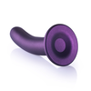 Ouch By Shots Ouch! Smooth Silicone G-Spot Model 17 cm Metallic with Suction Cup