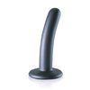 Ouch By Shots Ouch! Smooth Silicone Intimate Model 12 cm Metallic with Suction Cup