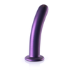 Ouch By Shots Ouch! Smooth Silicone G-Spot Model 17 cm Metallic with Suction Cup