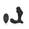 Ouch By Shots OUCH! Stacked Prostate Massager Juodas with Remote Control - 10 Modes