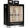 Ouch By Shots OUCH! Suction Cup Medium - High-Grade Plastic Nipple Enhancer Set