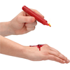 Ouch By Shots Ouch! Teasing Wax Candles 4-Pack - Raudona, Body Art Priedas