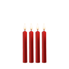 Ouch By Shots Ouch! Teasing Wax Candles 4-Pack - Raudona, Body Art Priedas