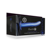 Ouch By Shots Ouch! Textured Curved Hollow Strap-On 20 cm Adjustable System Juodas