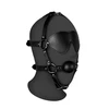 Ouch By Shots Ouch! Adjustable Juodas Head Harness with Integrated Blindfold &amp; Ball Gag