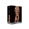 Ouch By Shots CLARA MORGAN Pretty Perfection Harness - Adjustable Juodas Bonded Leather