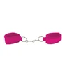 Ouch By Shots Ouch! Velcro Cuffs Adjustable Soft Furry Restraint Juodas