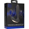 Ouch By Shots E-stim Vibrating Butt Plug Cockring Vibruojantis analinis kištukas su penio žiedu