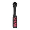 Ouch By Shots EasyToys Leather Impact Paddle SPANK Inscription, Firm &amp; Flexible