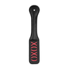 Ouch By Shots Rimba Paddle XOXO - Leather Impact Tool with Reversed Imprint