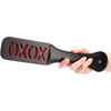 Ouch By Shots Rimba Paddle XOXO - Leather Impact Tool with Reversed Imprint