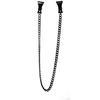 Ouch By Shots Ouch! Stainless Steel Pinch Nipple Clamps with Chain, Adjustable, Sidabrinis