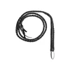 Ouch By Shots Ouch! Twisted Whip Braided Premium Bonded Leather Juodas 70cm