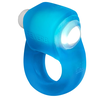 Mėlyna Oxballs - Glowdick Cockring su Led Mėlyna ledu