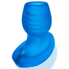 Oxballs – Glowhole-2 tuščiaviduris užpakalinis kištukas su LED įdėklu Mėlyna Morph Large