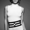 Bijoux Indiscrets - Maze Wide Belt Juodas