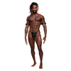 Male Power Pisces Arm Restraints Adjustable Buckle Juodas One Size