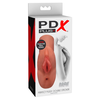 Pipedream PDX Plus PP dvigubo smūgio geležinė